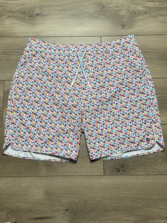 johnnie-O Other - Johnnie-O 7" Belfaire Lined Stretch Swim Trunks Surf Shorts Multicolor Size XL